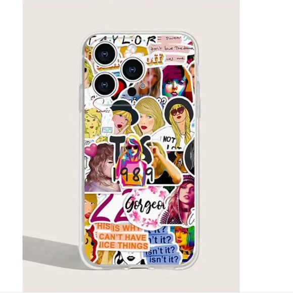 TAYLOR SWIFT Eras Phone Case Transparent Swifties NEW - Picture 4 of 6